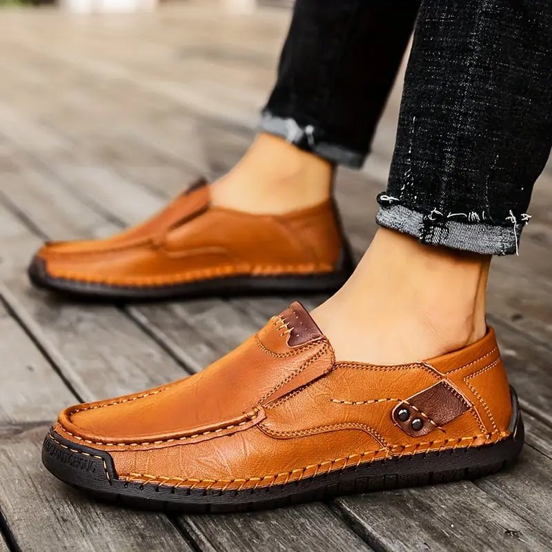 Marston Leather Slip On Shoes Product Image 07