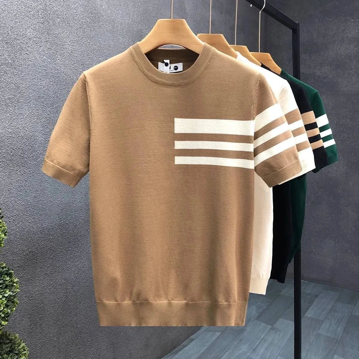 Martel Crewneck (Brown XS) - Men's Top | Zavonix
