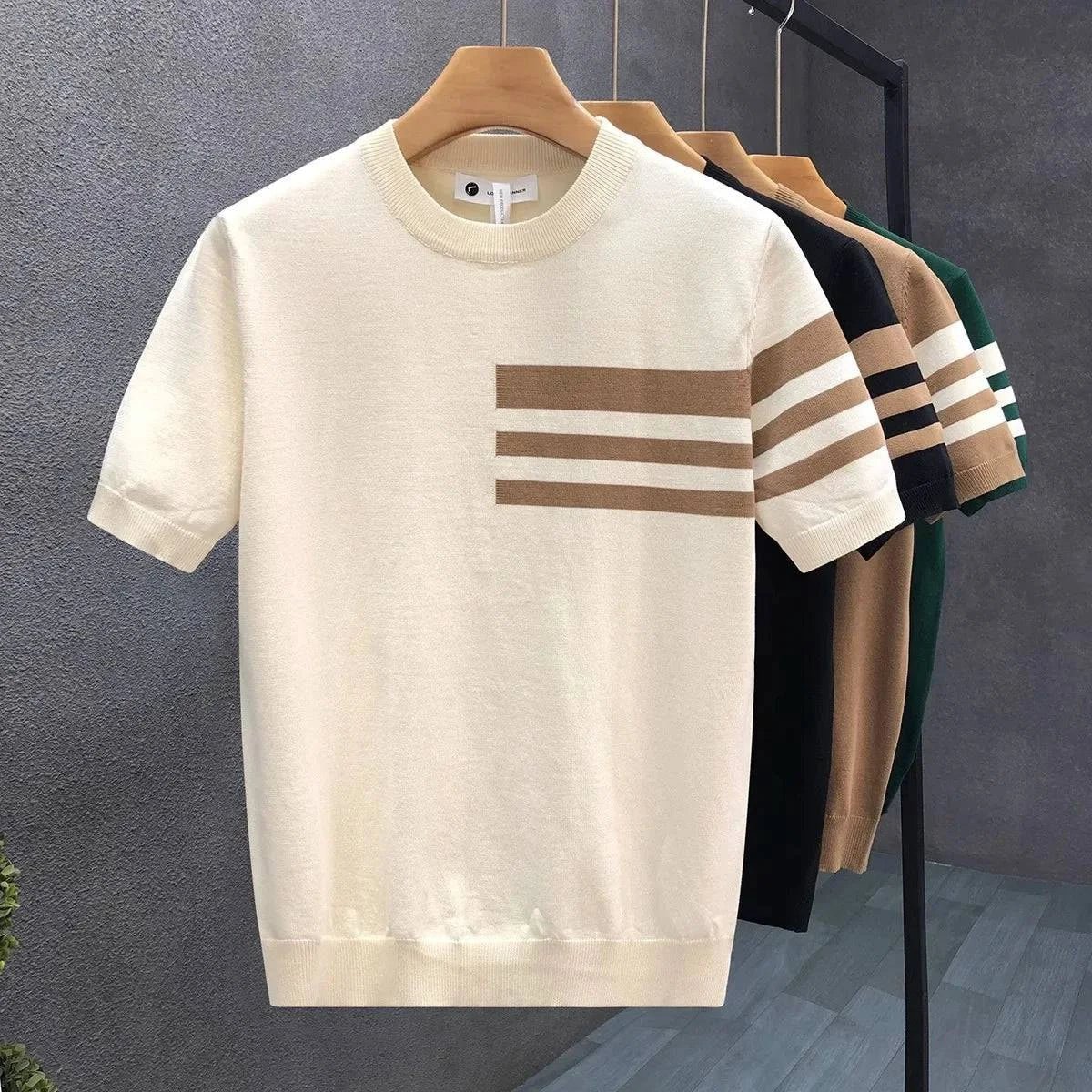 Martel Crewneck (Cream XS) - Men's Top | Zavonix