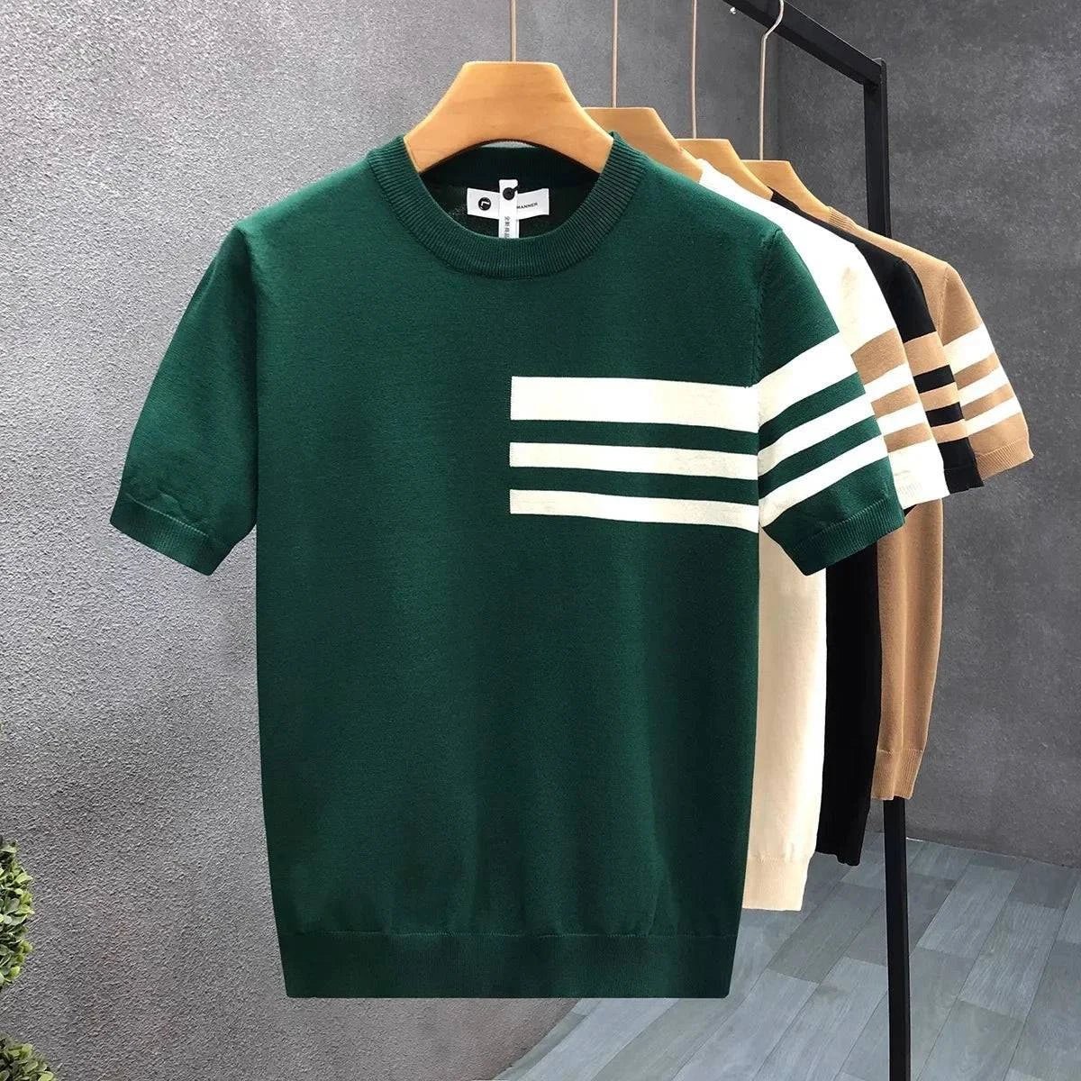 Martel Crewneck (Green XS) - Men's Top | Zavonix