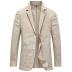 MARTIN™ PREMIUM LINEN BLAZER (White XS) - | Zavonix