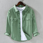 Classic Cotton Morrison Shirt (Black XS) - | Zavonix