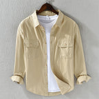 Classic Cotton Morrison Shirt (Black XS) - | Zavonix