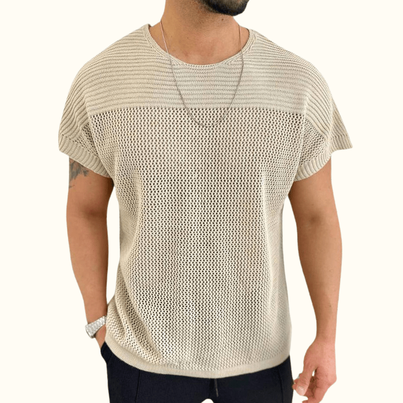 Mastrova T-Shirt (Khaki XS) - | Zavonix