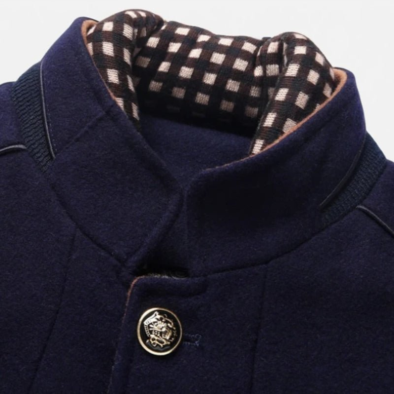MATIN WOOL OVERCOAT (Black XS) - | Zavonix