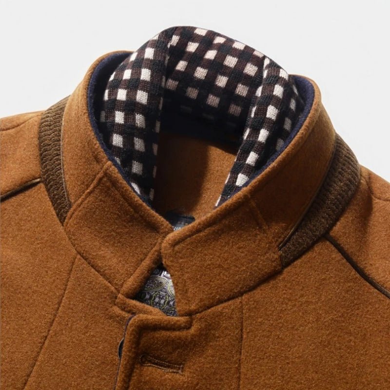 MATIN WOOL OVERCOAT (Black XS) - | Zavonix