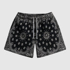 Maui Escape Beach Shorts (Black S) - Swimsuit shorts | Zavonix