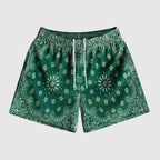 Maui Escape Beach Shorts (Green S) - Swimsuit shorts | Zavonix