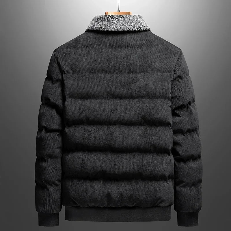 Maurello® Fleece - Lined Coat (Black XS) - | Zavonix