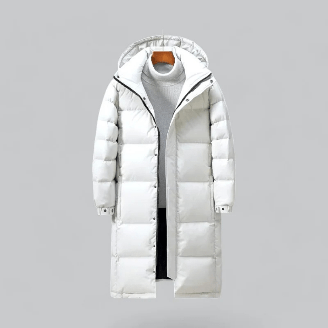 Max Men's Coat | Long Hooded Puffer, Insulated Winter Outerwear 1