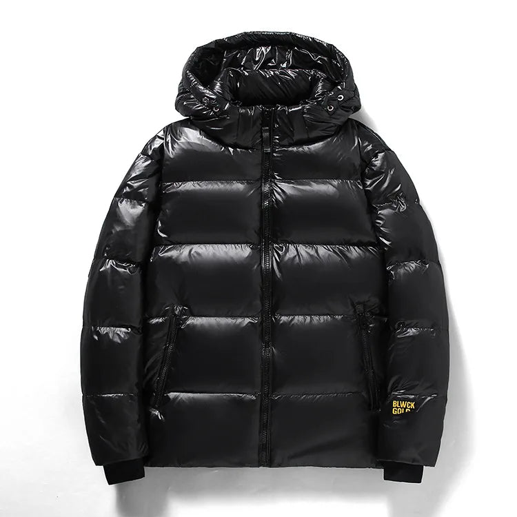 Max Men's Down Jacket | Functional Hooded Design 0