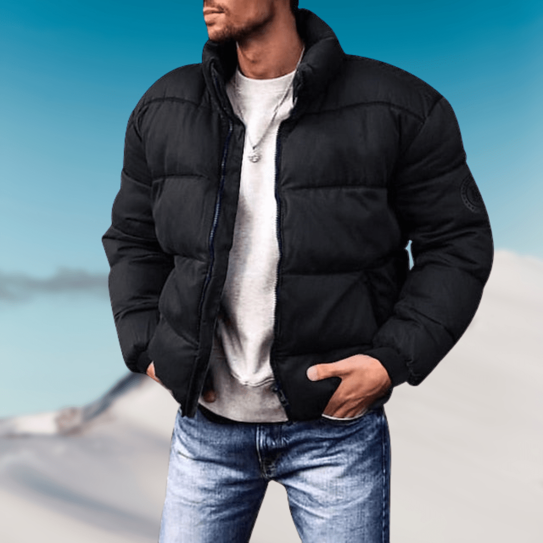 Max Men's Puffer Jacket | Thermal Insulation, Casual Fit 2