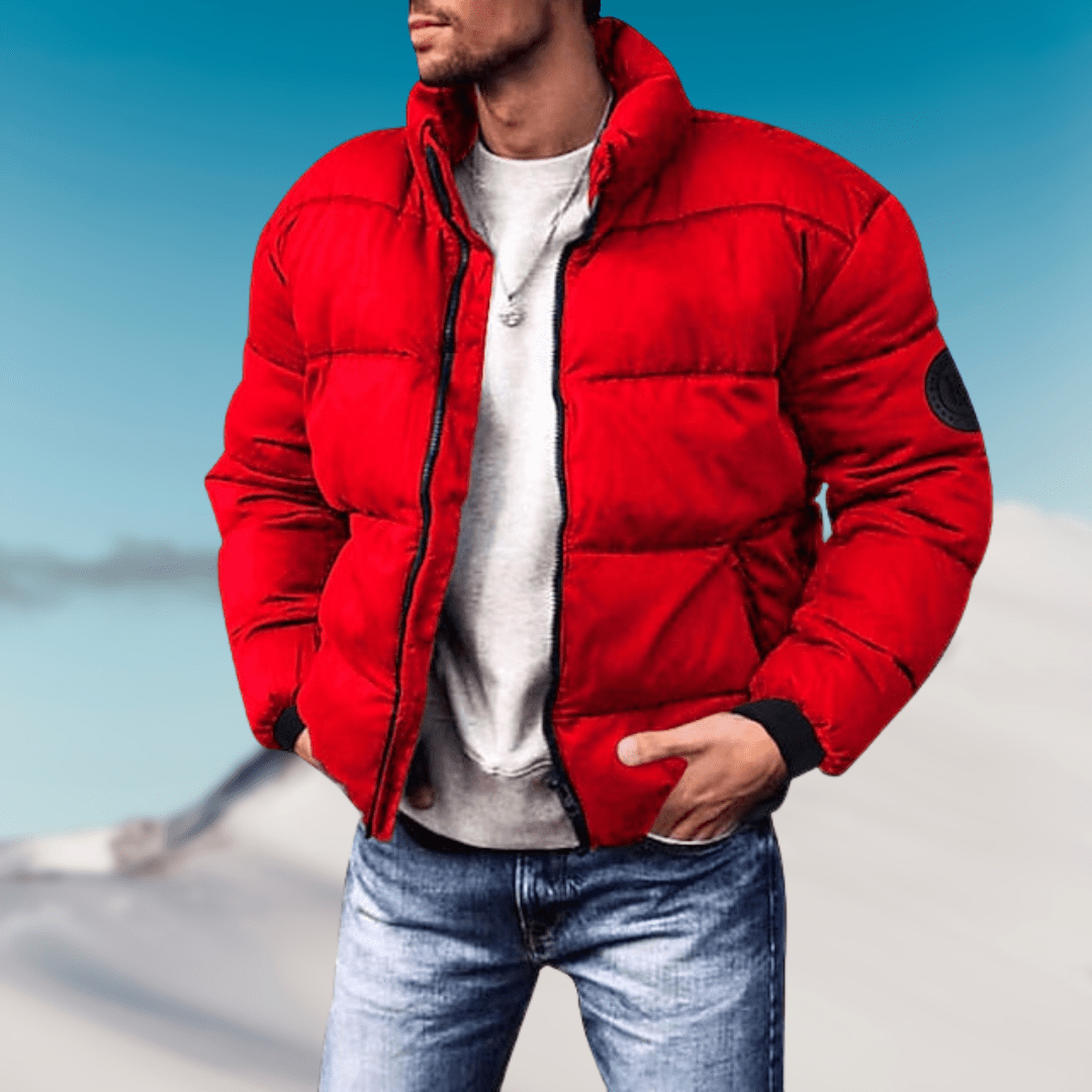 Max Men's Puffer Jacket | Thermal Insulation, Casual Fit 3