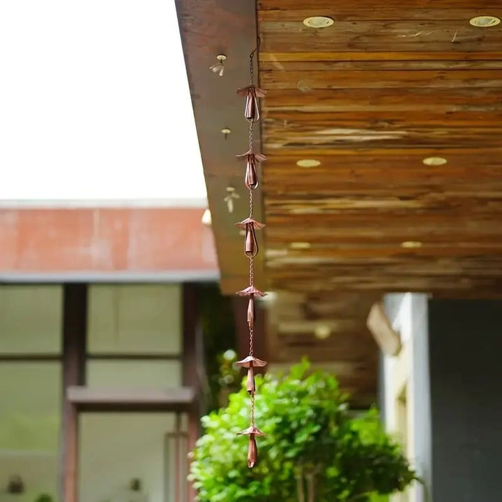 Meadowcap Iron Mushroom Rain Chain Product Image 06