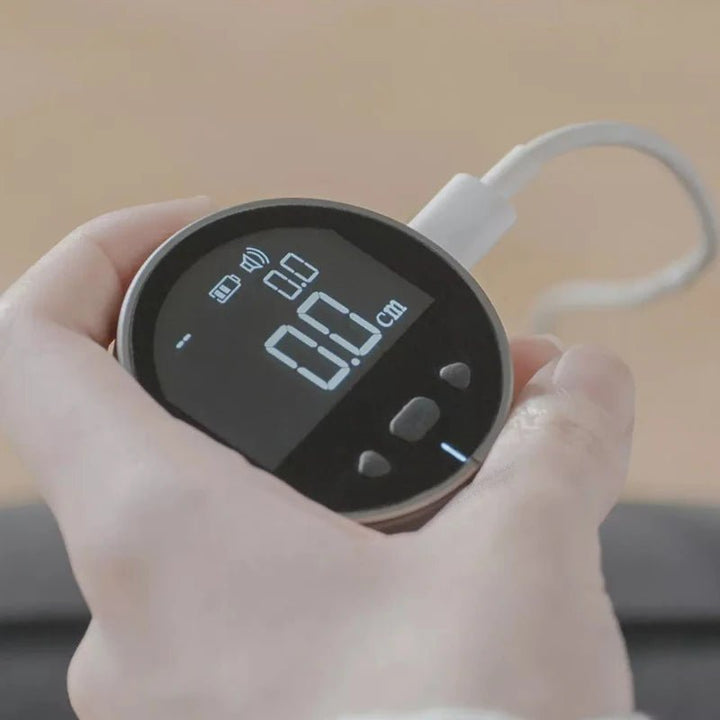 Measure everything in the blink of an eye, without a bulky Electronic Ruler Rechargeable 8 Functions Rangefinder Portable HD LCD Screen Long Standby Multifunction Ruler