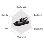 Melissa Leather Sandal (Black 5) - | Zavonix