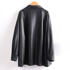 MELISSA GENUINE LEATHER JACKET (Black XS) - | Zavonix