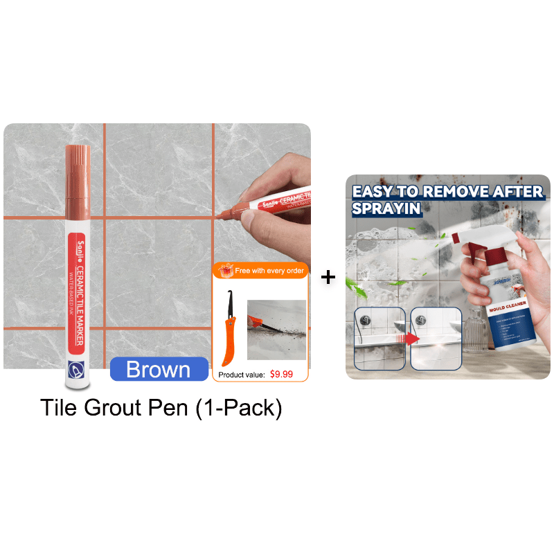 Mendline Waterproof Tile Grout Marker Product Image 14