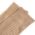 Men's Business Socks — High Tube Cotton Blend for All - Day Comfort (Brown ) - | Zavonix