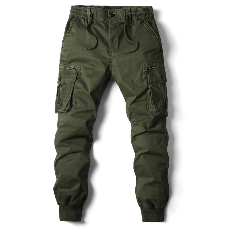 Men's Cargo Pants Jogger Style Adjustable Drawstring Waist | Everyday Casual Wear 6