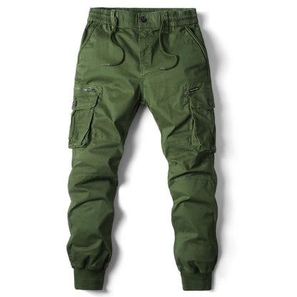 Men's Cargo Pants Jogger Style Adjustable Drawstring Waist | Everyday Casual Wear 4