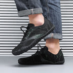 Men's Lightweight Breathable Cotton Lace - Up Shoes with EVA Sole (green 44) - | Zavonix