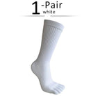 Men's Toe Socks — Breathable Sports Socks with Zero Friction Design (black grey EU39 - 44) - | Zavonix