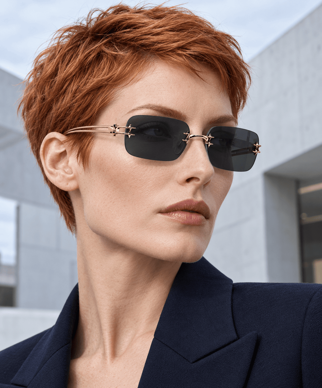 Meridane Rimless Sunglasses product image 5