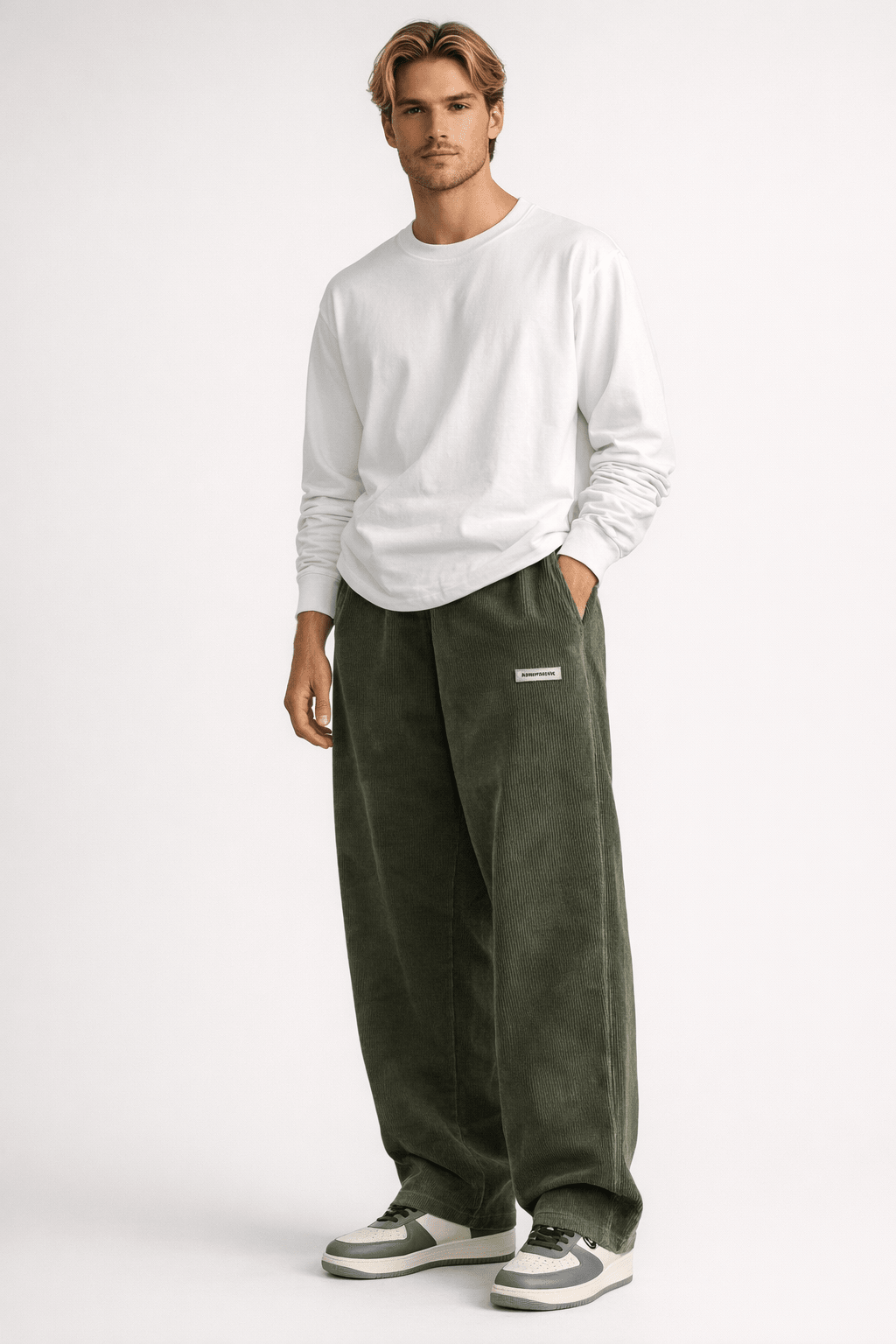 Merrick Wide-Leg Corduroy Trousers product image 1