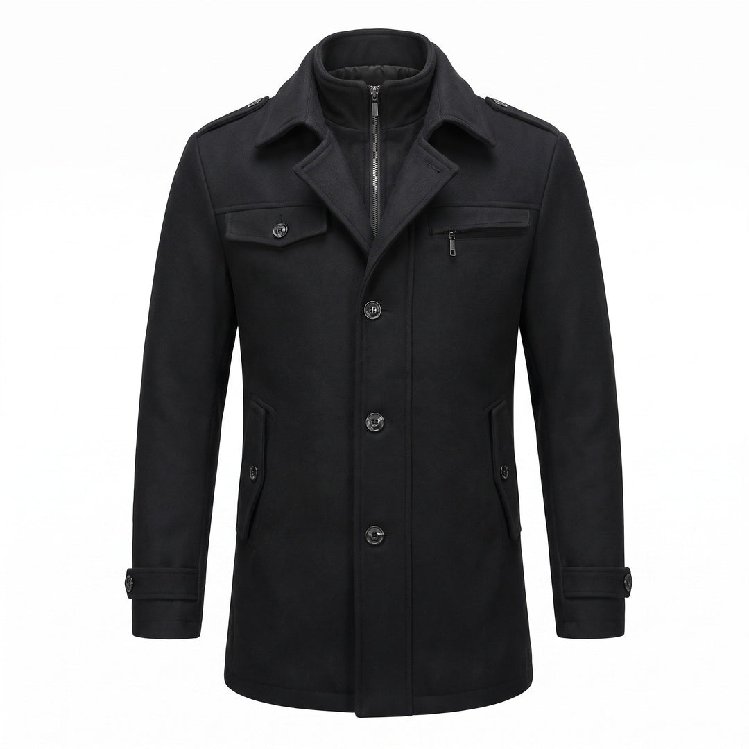 Merrivault Double-Collar Car Coat product image 1