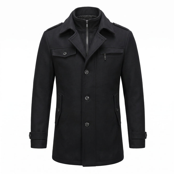 Merrivault Double-Collar Car Coat product image 1