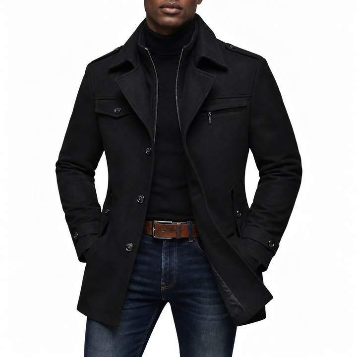 Merrivault Double-Collar Car Coat product image 2