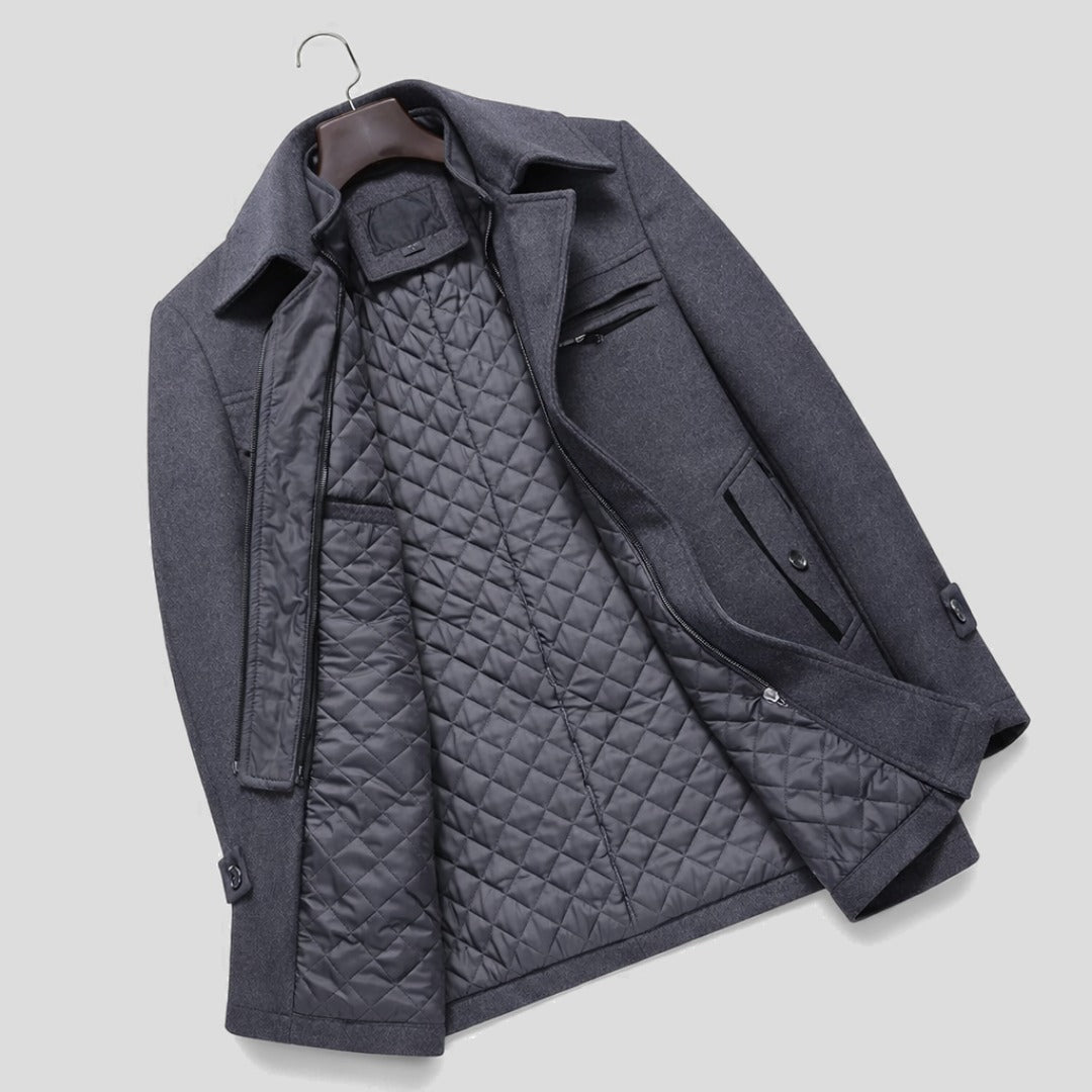Merrivault Double-Collar Car Coat product image 3
