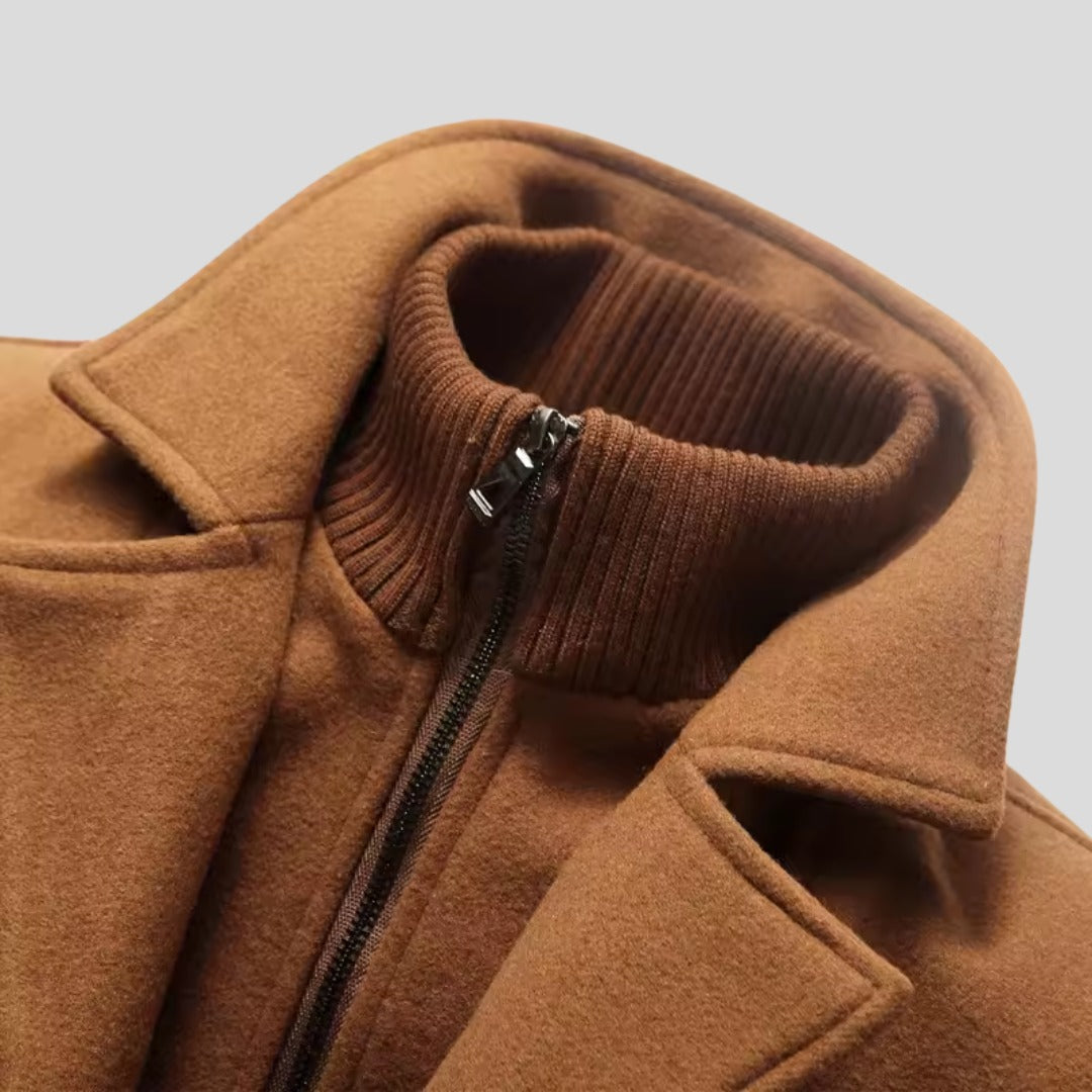 Merrivault Double-Collar Car Coat product image 5
