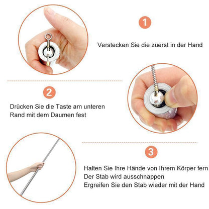 Bowlift Metal Rod | Portable Self-Defense and Magic Tool 6