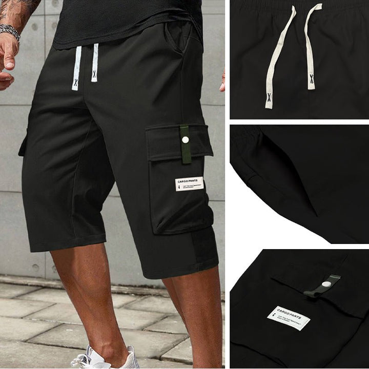 Metroflex Drawstring Cargo Capri Pants Product Image 01