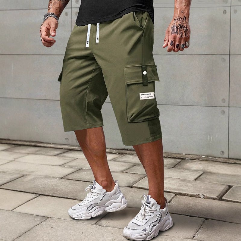 Metroflex Drawstring Cargo Capri Pants Product Image 02