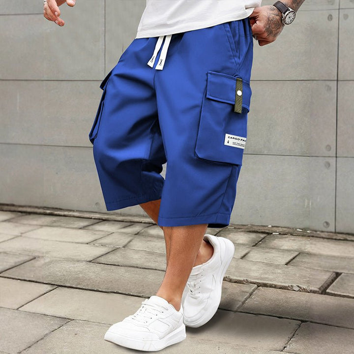 Metroflex Drawstring Cargo Capri Pants Product Image 03