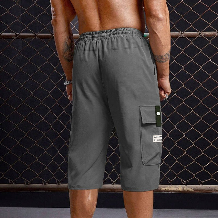Metroflex Drawstring Cargo Capri Pants Product Image 04