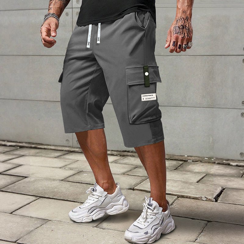 Metroflex Drawstring Cargo Capri Pants Product Image 06