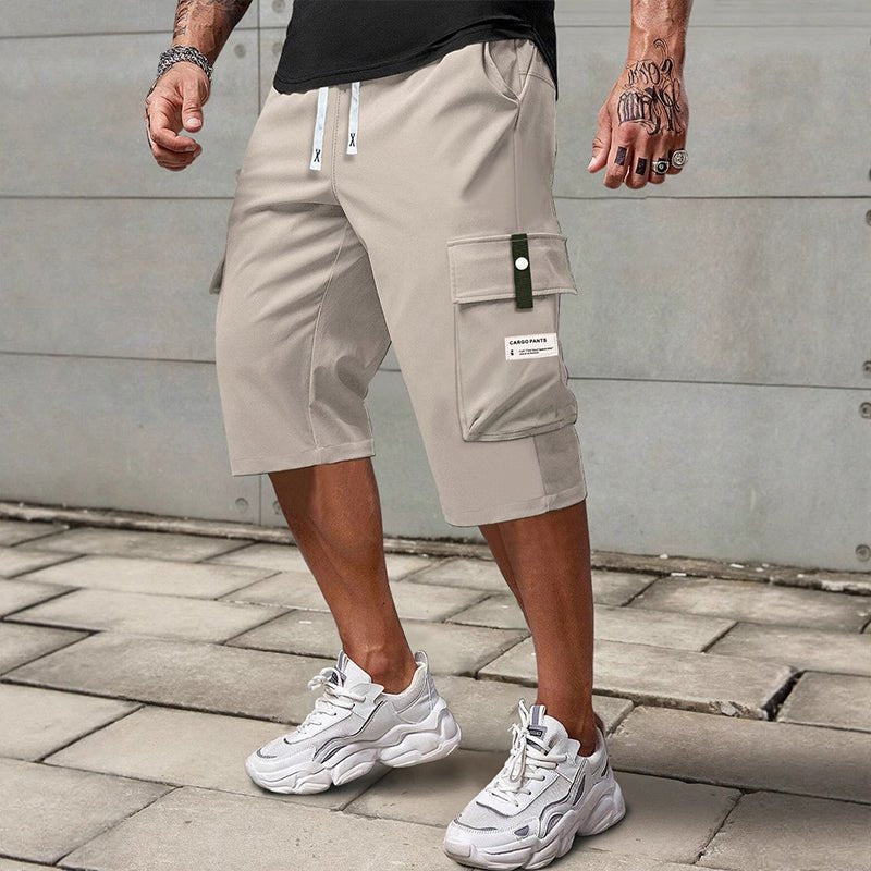 Metroflex Drawstring Cargo Capri Pants Product Image 07