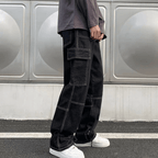 MetroStride Cargo Jeans (Black 2XS) - | Zavonix