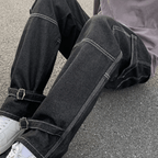 MetroStride Cargo Jeans (Black 2XS) - | Zavonix