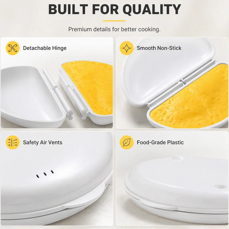 Microwave Omelet Egg Cup Cooker Product Image 07