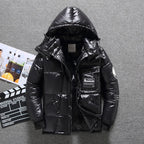 Milo Men's Down Jacket | Hooded, Versatile Winter Wear 0