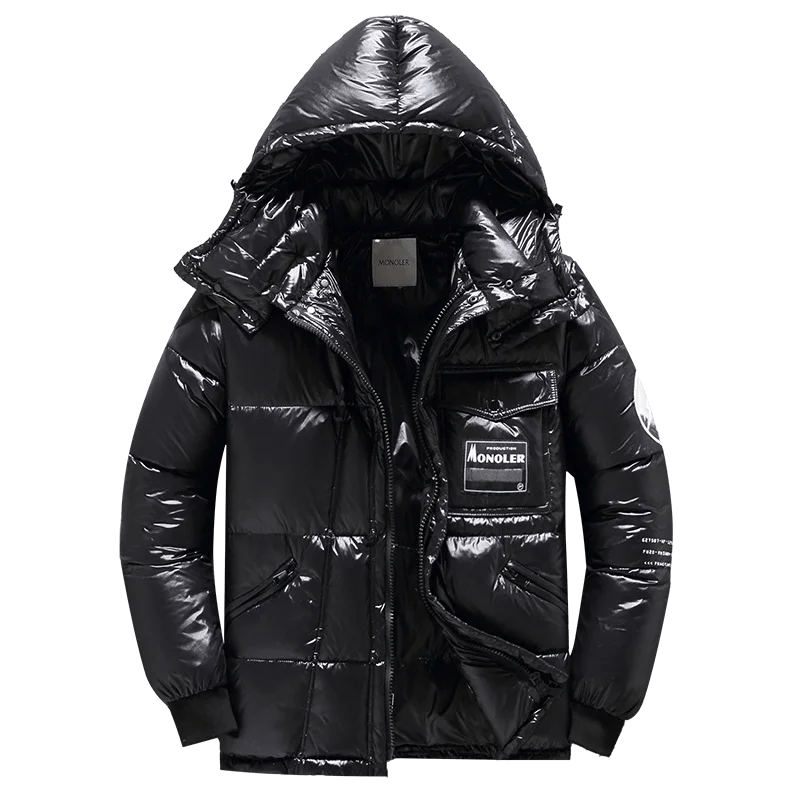 Milo Men's Down Jacket | Hooded, Versatile Winter Wear 2