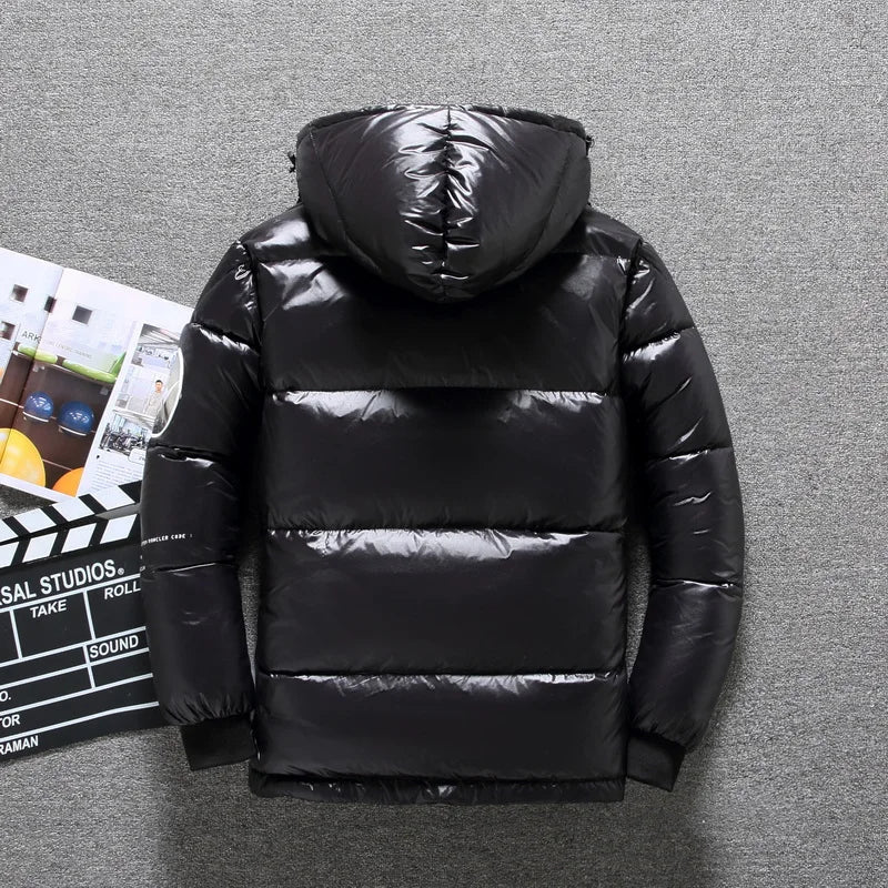Milo Men's Down Jacket | Hooded, Versatile Winter Wear 3