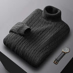 Morati Wool Mock Neck Sweater (Wine XXS) - | Zavonix