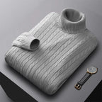 Morati Wool Mock Neck Sweater (Wine XXS) - | Zavonix