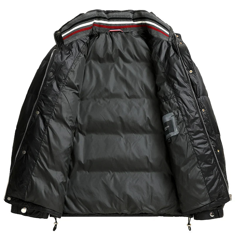 Milo Men's Puffer Jacket | Insulated Down Filling, Lightweight Winter Coat 8